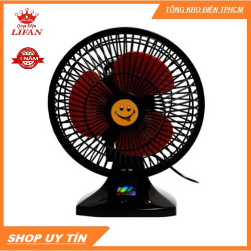 ⚡HỎA TỐC 1H⚡ QUẠT MINI ĐỂ BÀN LIFAN B106 20CM - CHÍNH HÃNG ( Cắm điện trực tiếp 220V )