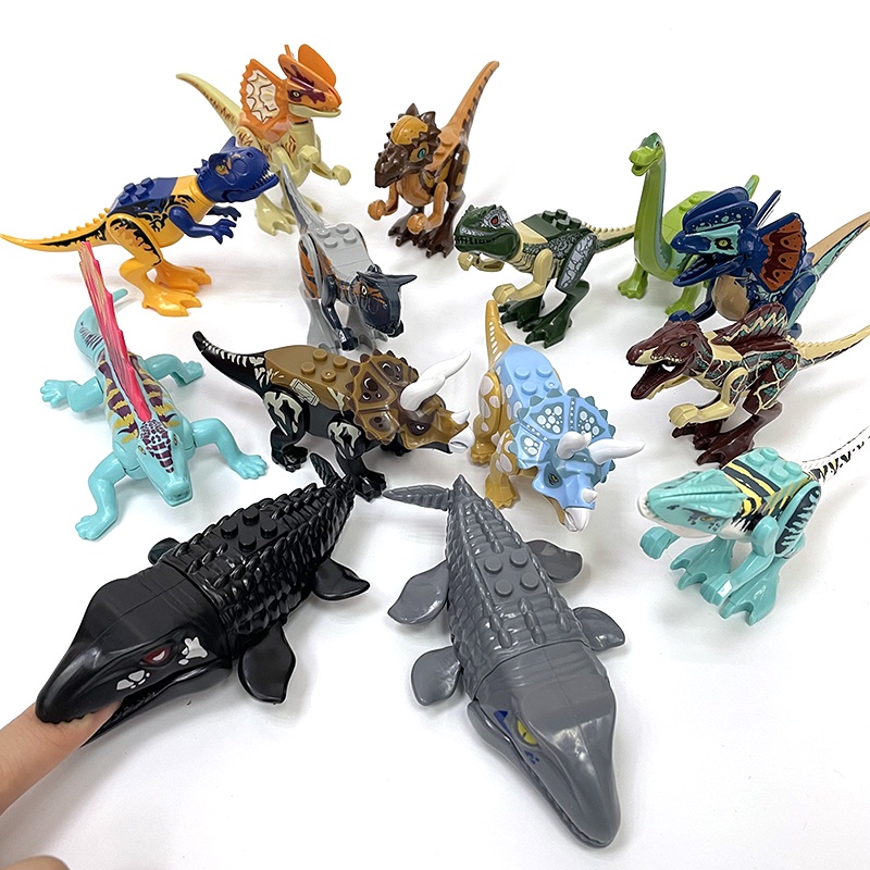 Đồ Chơi Lắp Ráp Khủng Long Tyrannosaurus Rex Raptor Ankylosaur Cho Bé Trai