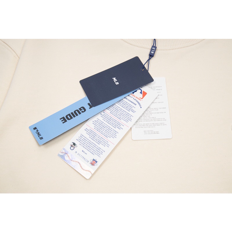 ❤❀  ❤ Mlb Áo Sweater Tay Dài Cổ Tròn Thêu Họa Tiết Thời Trang Cho Nam Nữ