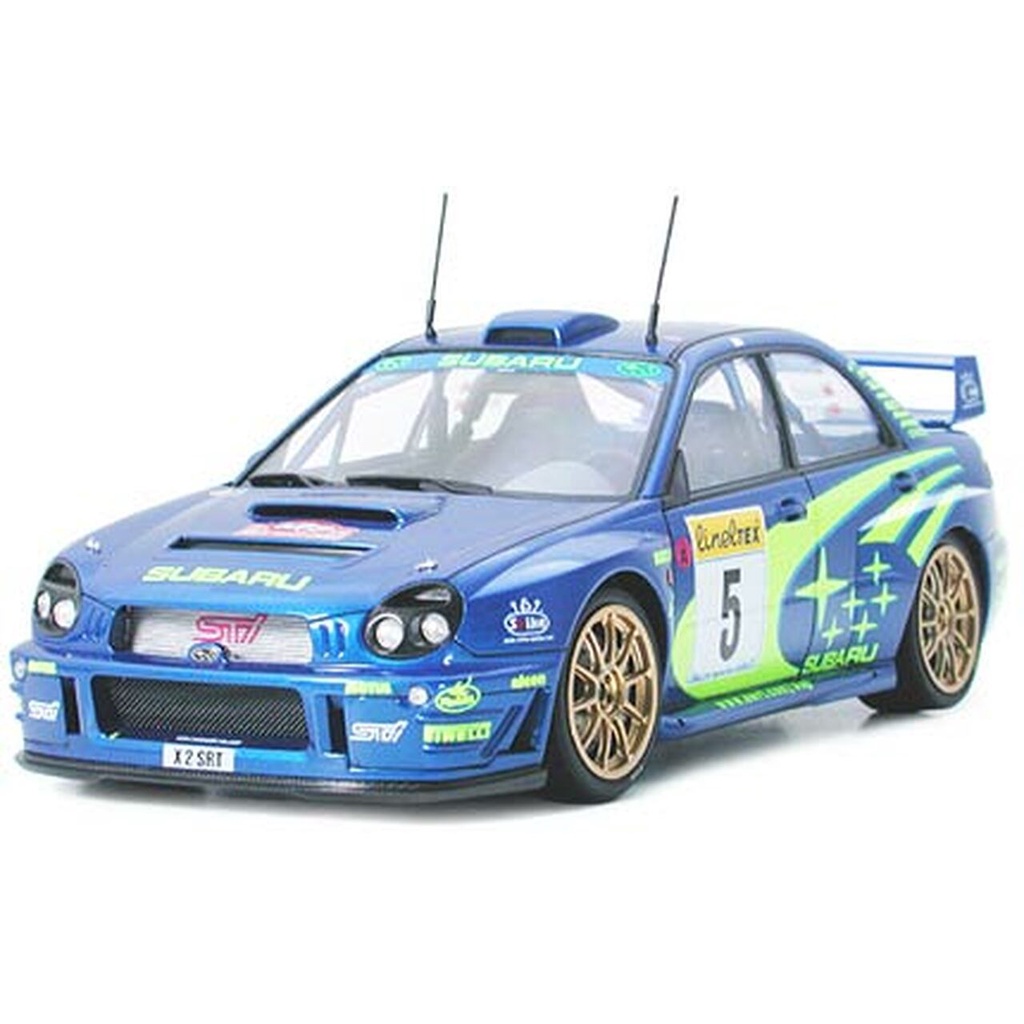 Mô hình lắp ráp xe ô tô 1/24 SCALE SUBARU IMPREZA WRC 2001 24240 Tamiya - GDC