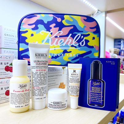 [ Kiehl's ] Set mini Kiehl's 5 món kèm bag