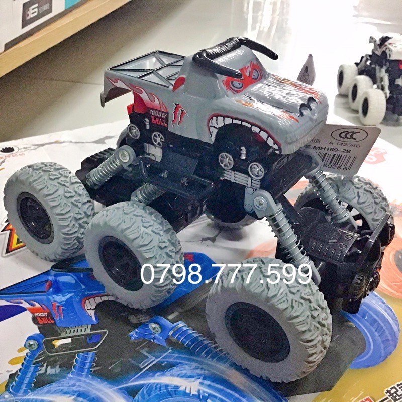 xe địa hình chạy trớn 6 bánh siêu to