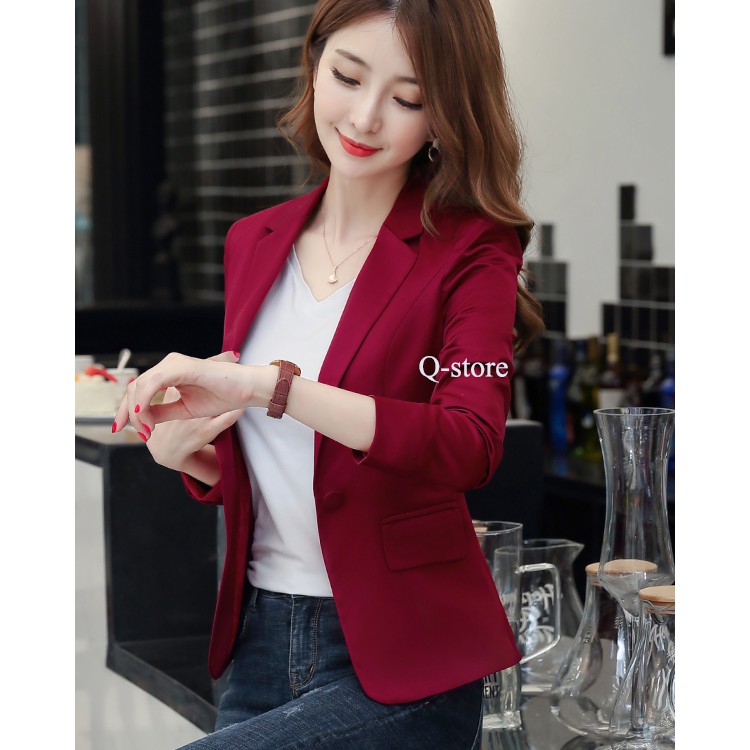 Áo vest nữ công sở cao cấp dáng Hàn Quốc