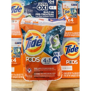 Nước giặt dạng viên Tide 4 - 1 Mỹ.