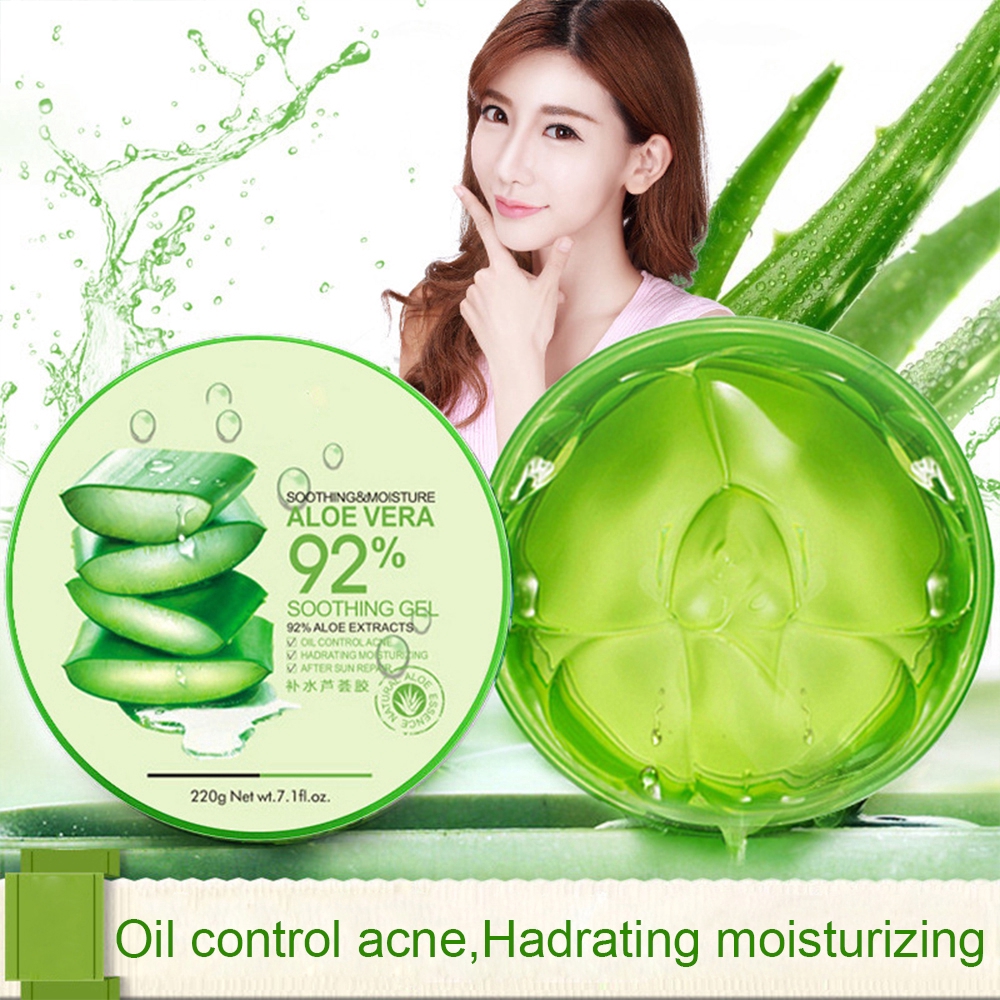 Natural Aloe Vera Face Creams / Skin Care Moisturizing Acne Treatment Gel /Natural Oil-control Skin Repairing Face Cream