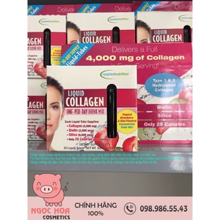 [Date xa] Collagen dạng nước LIQUID 30 ống của Mỹ