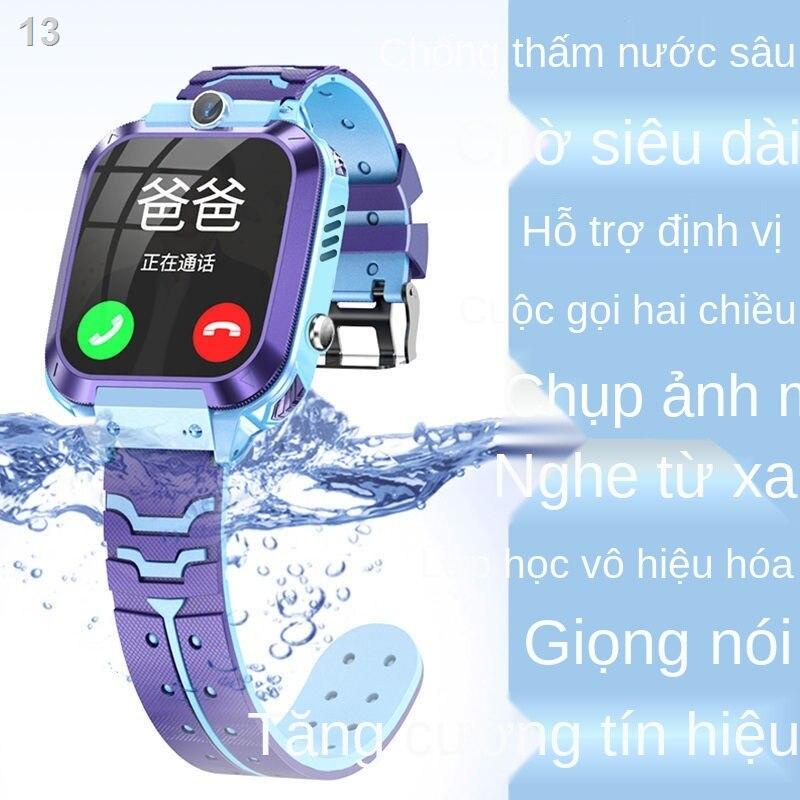 2021✣✳Đồng hồ định vị điện thoại di động chống nước thông minh đa năng nam nữ trung học cơ sở thiên tài