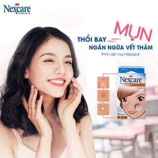 Miếng Dán Mụn Nexcare 3M (Hộp 30 Miếng)