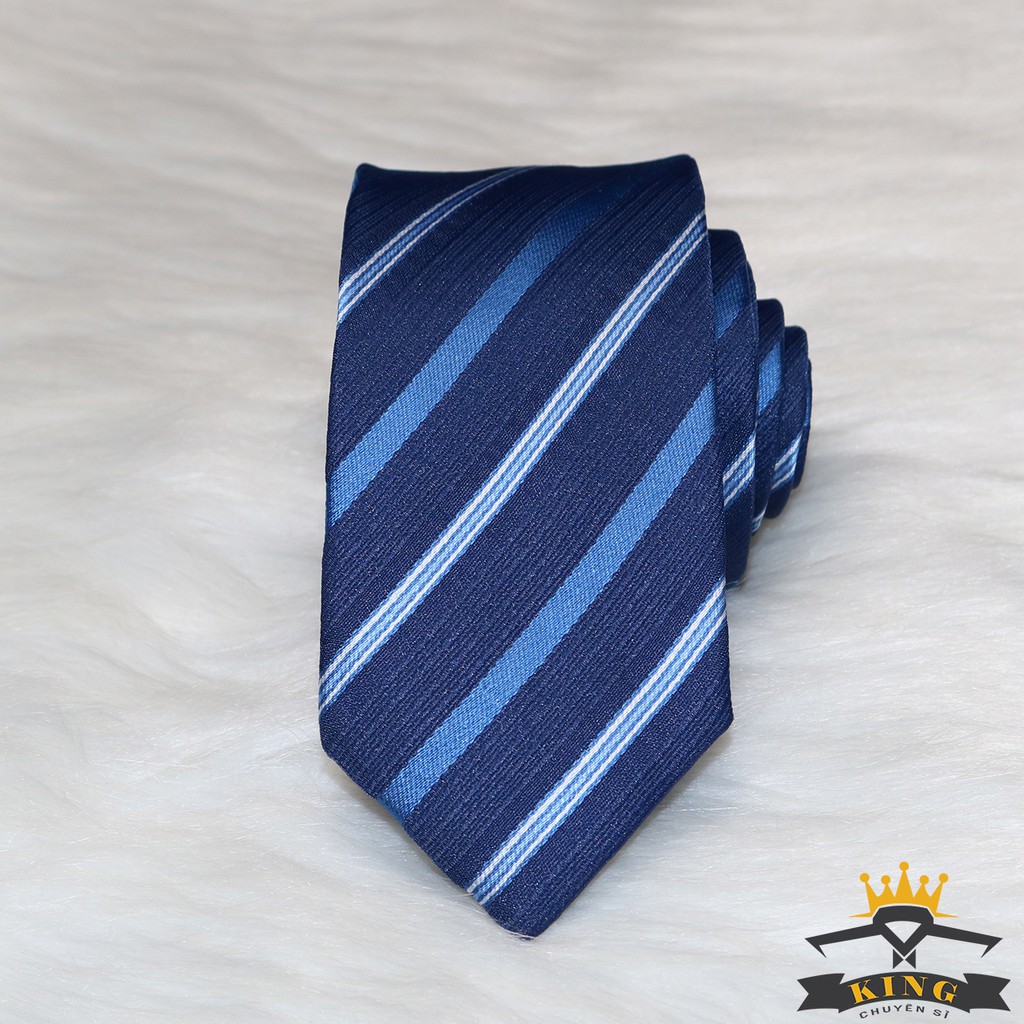 Cà vạt nam công sở chú rể style hàn quốc KING bản 8cm cao cấp giá rẻ C44 caravat cavat nam