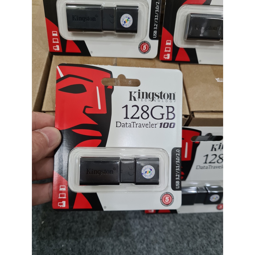 USB Kingston DT100G3 128G 64G 32G Kingston DataTraveler DT100G3 Chính hãng, Bảo hành 5 năm. | BigBuy360 - bigbuy360.vn