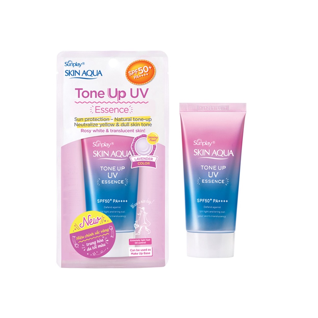 Kem chống nắng Sunplay Skin Aqua Tone Up UV Lavender SPF50+ PA++++ 50g