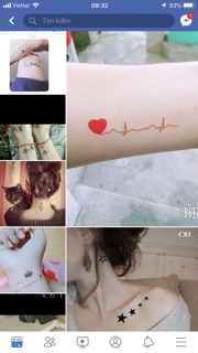 Combo [KHỦNG] sét hình xăm cho cả nam nữ