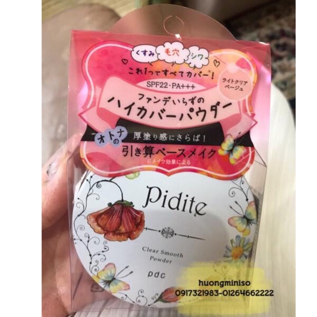 PHẤN DẺO"PIDITE CLEAR SMOOTH POWDER