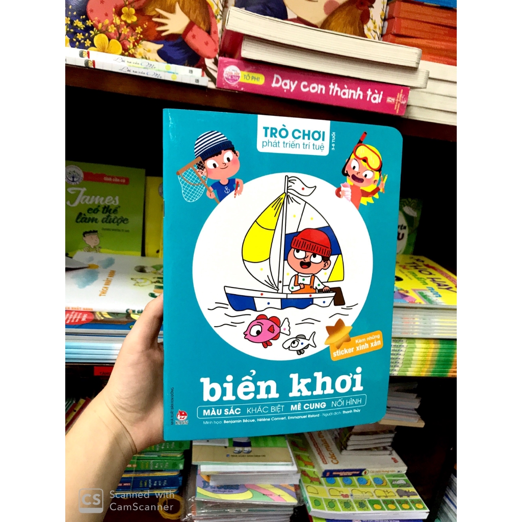 Sách - Trò Chơi Phát Triển Trí Tuệ: Biển Khơi