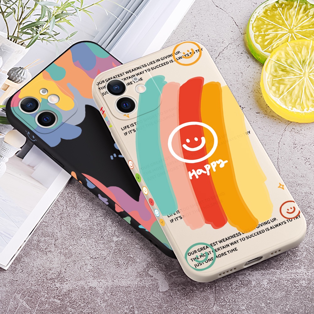 Ốp Điện Thoại Họa Tiết Mặt Cười Cho Xiaomi Redmi Mi 10 Poco M3 Note 8 9 4A 4X 5A 6A 8A 9A K40 5 SE Pro PLus Max 9S K30 K30i Lite 4 CC10