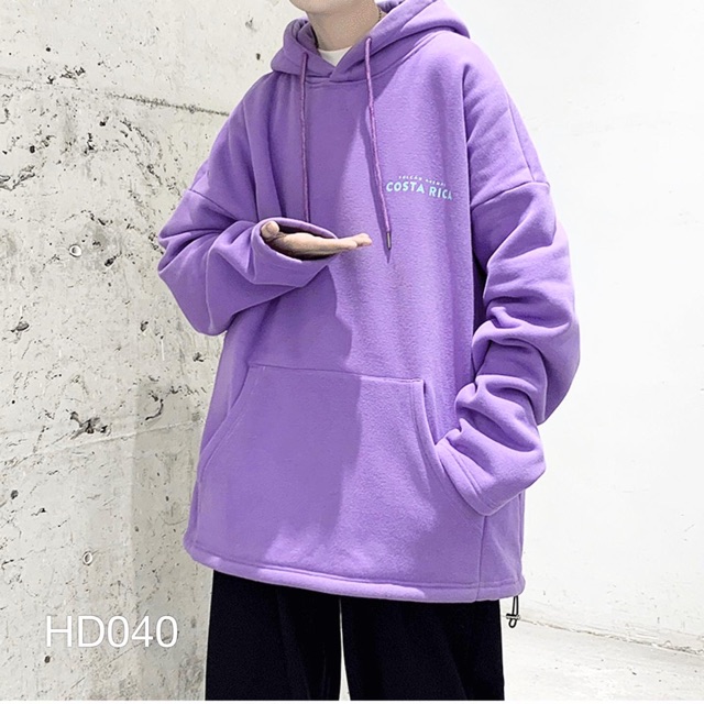 Áo hoodie nam nữ VN CLO in chữ costa - HD040