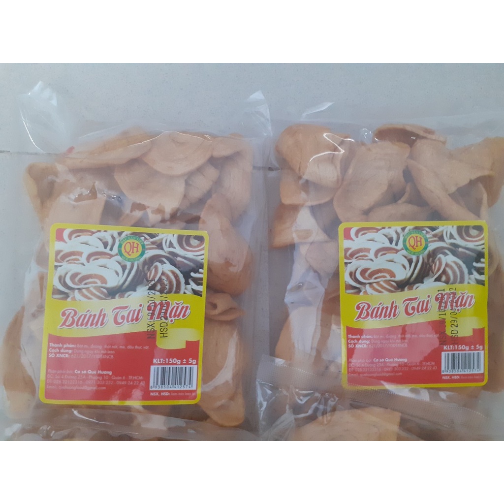 BÁNH TAI HEO NƯỚC MẮM - TAI HEO MẶN 150GR | BigBuy360 - bigbuy360.vn