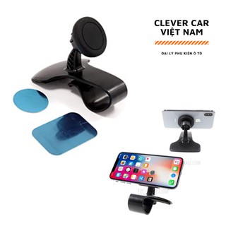 Giá đỡ điện thoại đơn giản góc quay 360 đầu hút nam châm chắc chắn gắn Taplo