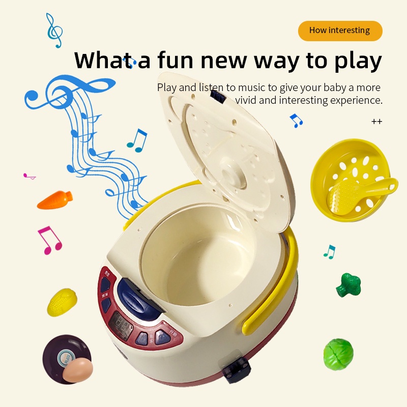 Bộ Đồ Chơi Nhà Bếp Vui Nhộn Cho Bé