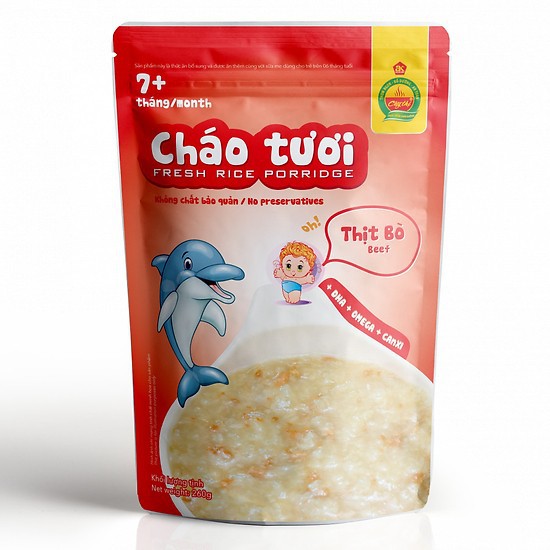 Cháo Tươi Thịt Bò Cây Thị