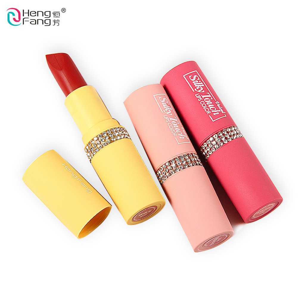HengFang Sparkling Diamond Colorful Soft Mist Lipstick 3.5gx3 H9415