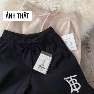 Quần jogger nỉ lót lông