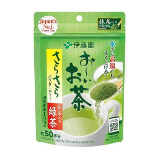 Bột trà xanh nguyên chất Itoen 40g Nhật Bản