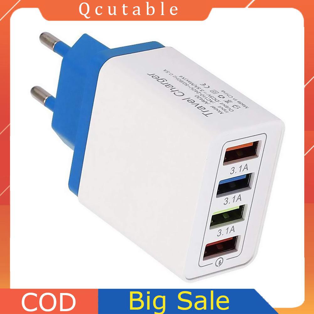 Củ sạc nhanh 4 cổng USB 3.0 chuyên dụng