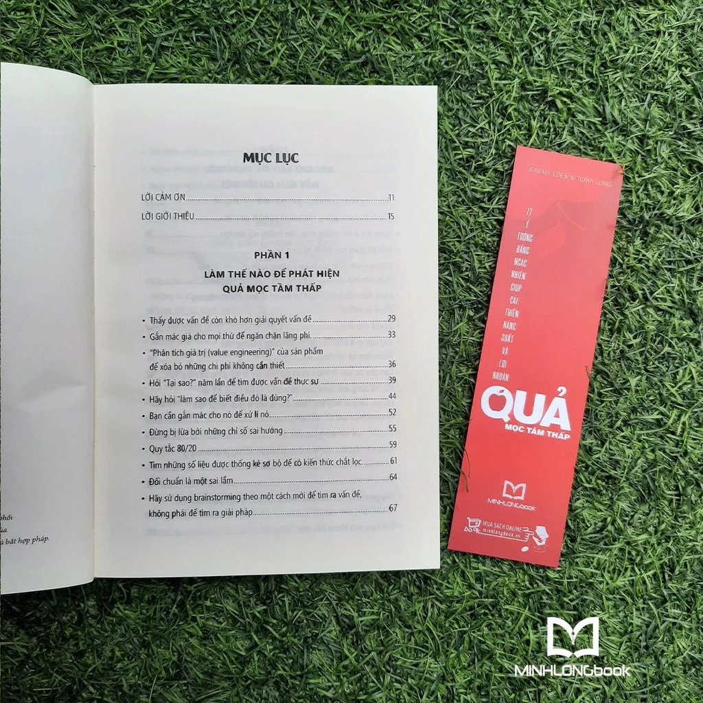 Sách - Quả mọc tầm thấp - 77 ý tưởng đáng ngạc nhiên giúp cải thiện năng suất và lợi nhận