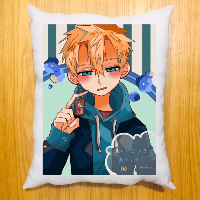 Gối minamoto jibaku shounen hanako-kun 40x50cm