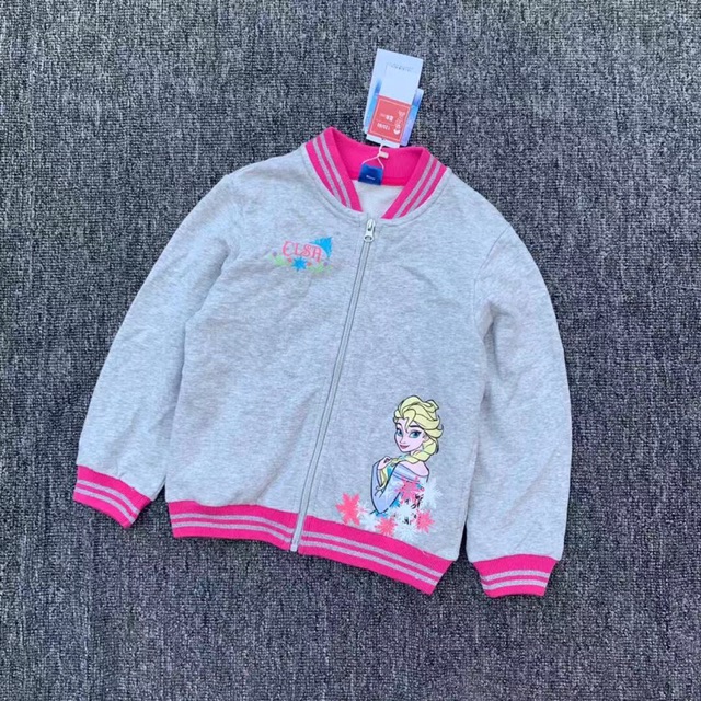 Áo khoác bomber bé gái