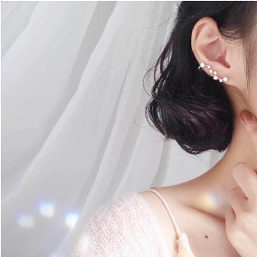 Khuyên Tai Ngôi Sao Đơn Giản Cá Tính Phong Cách Hàn Quốc Hàng Mới
