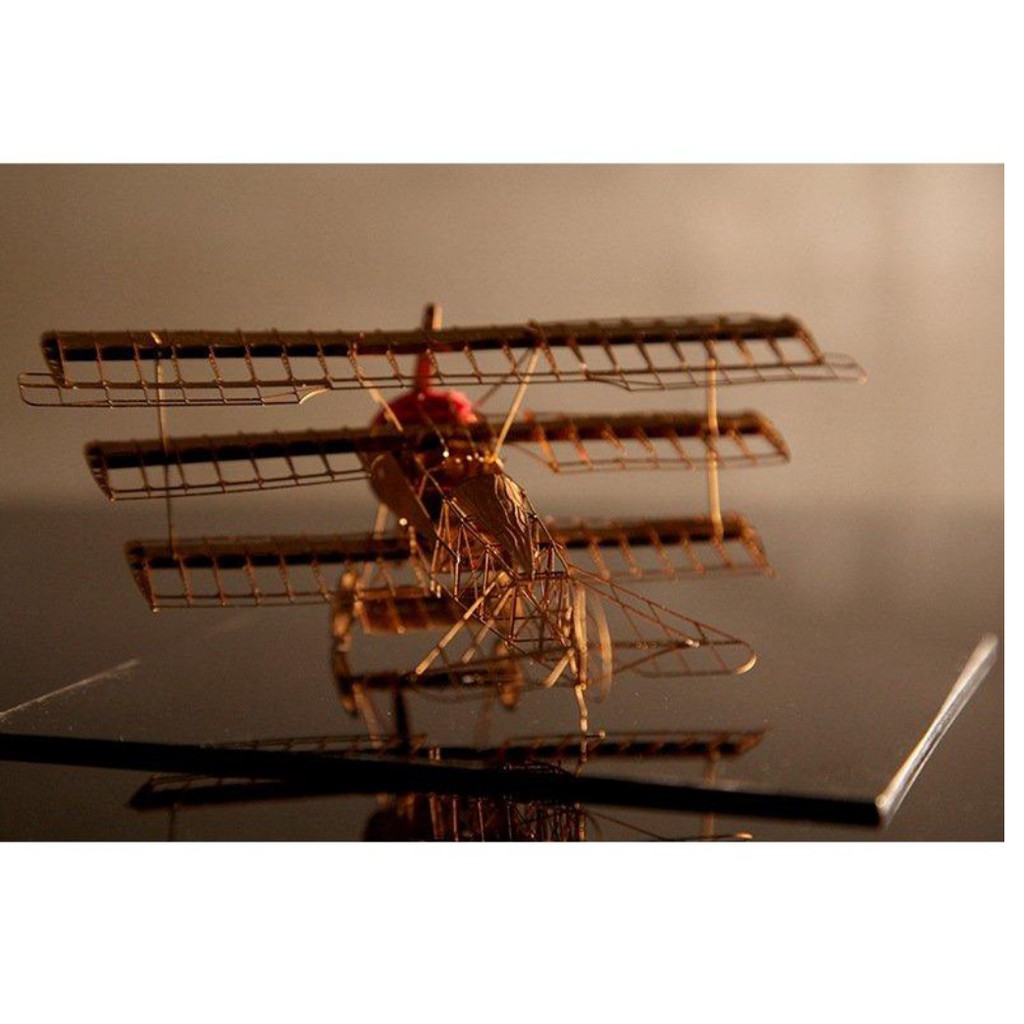 Máy bay 3D DIY kim loại COOL METAL FOKKER