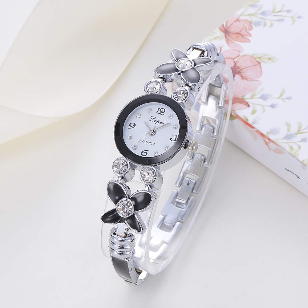 Đồng Hồ Lvpai Nữ Mặt Đính Kim Cương Sang Trọng