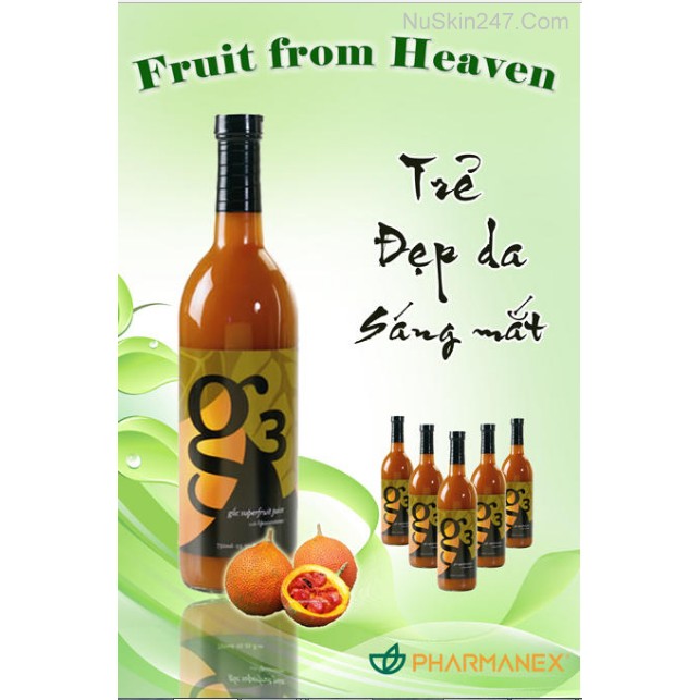 [Cặp 2 Chai] Nuskin G3 - Thực Phẩm Hỗ Trợ Chống Lão Hóa  Date Mới Nhất Công Ty T8/2023