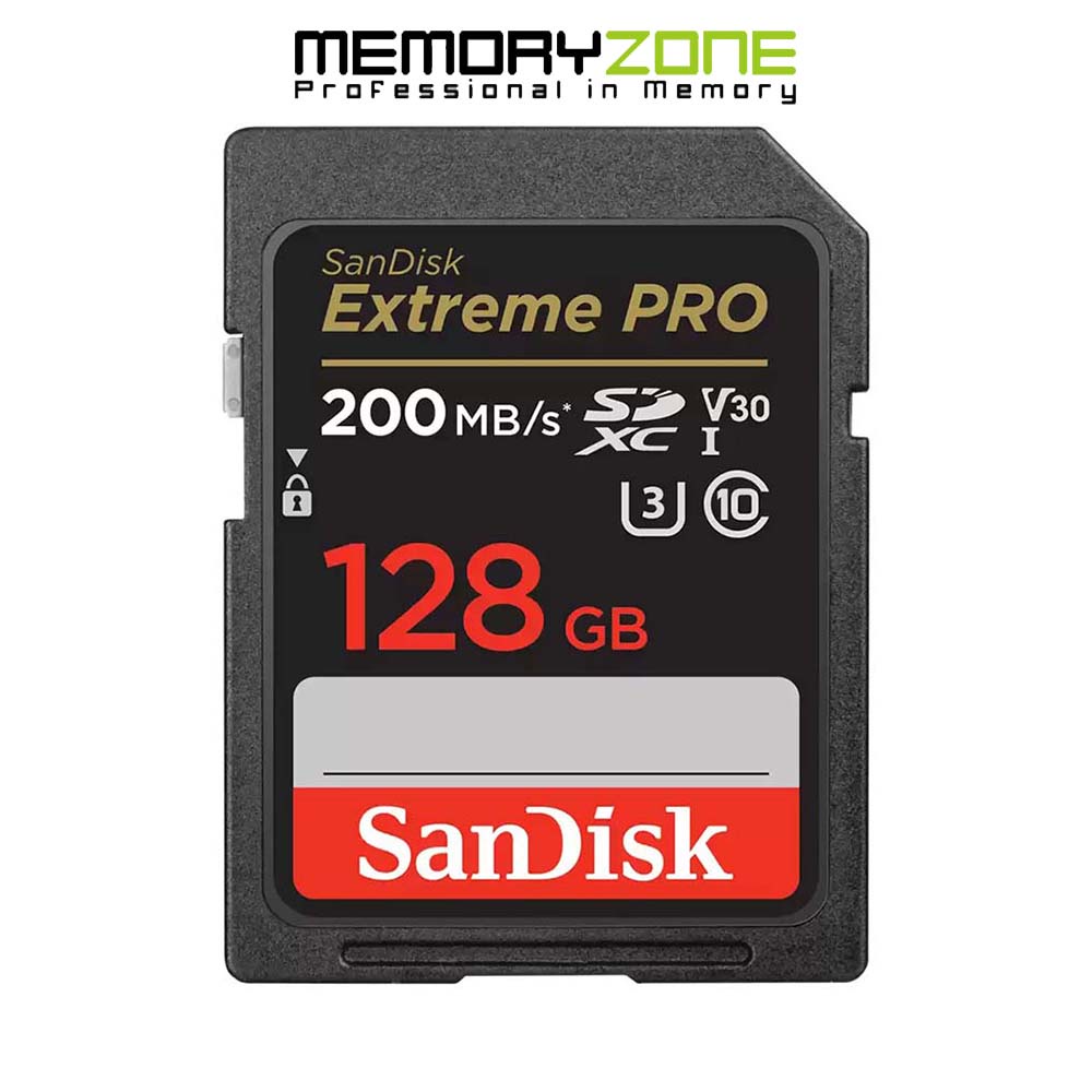 Thẻ nhớ SDXC SanDisk Extreme Pro U3 V30 128GB 200MB/s SDSDXXD-128G-GN4IN