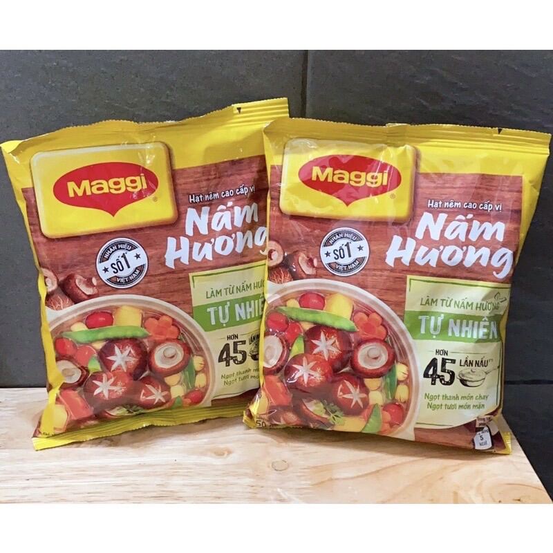 COMBO 2 GÓI HẠT NÊM MAGGI NẤM HƯƠNG - gói 450gr