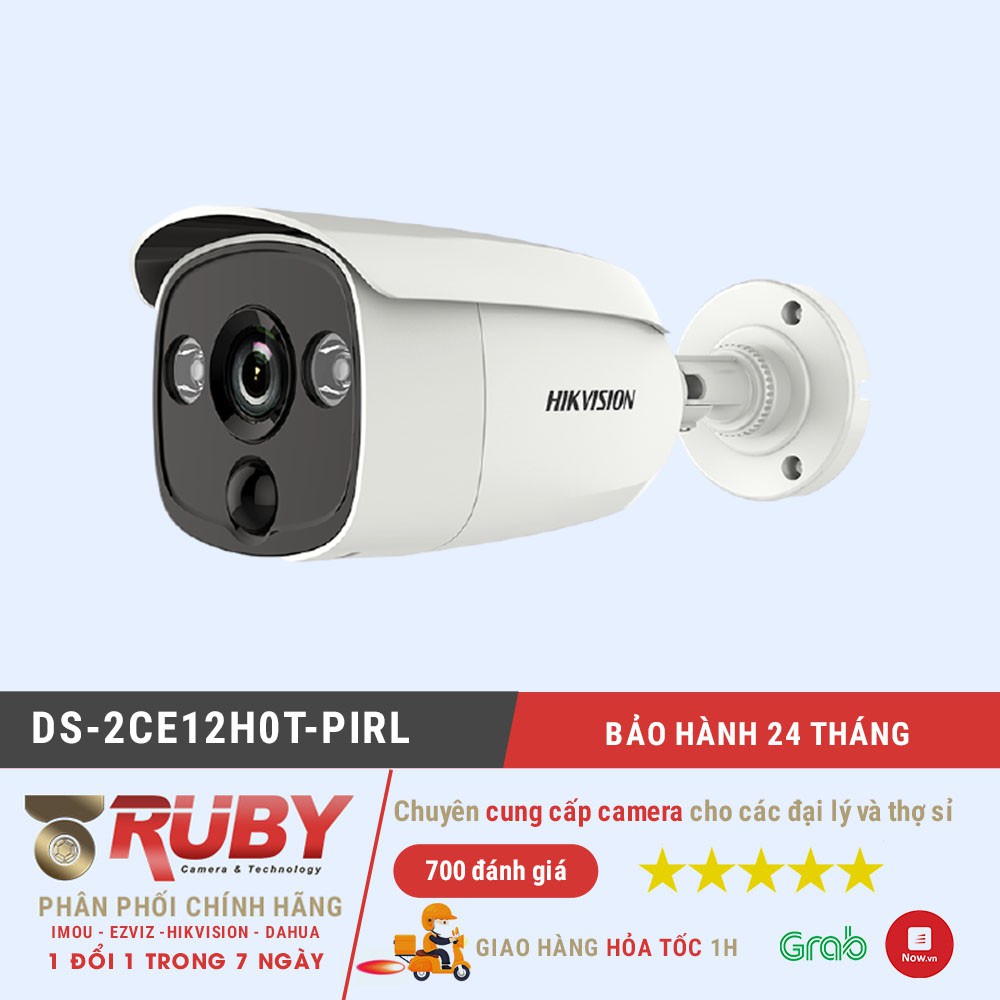 Camera an ninh Hikvision DS-2CE12H0T-PIRL
