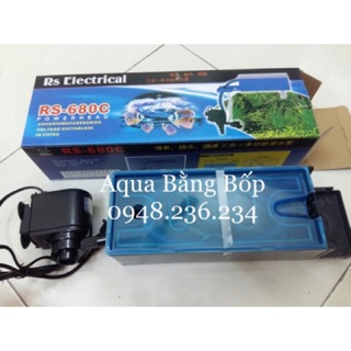 Máy Bơm Lọc nước RS- 680C Cho Hồ Cá Cảnh