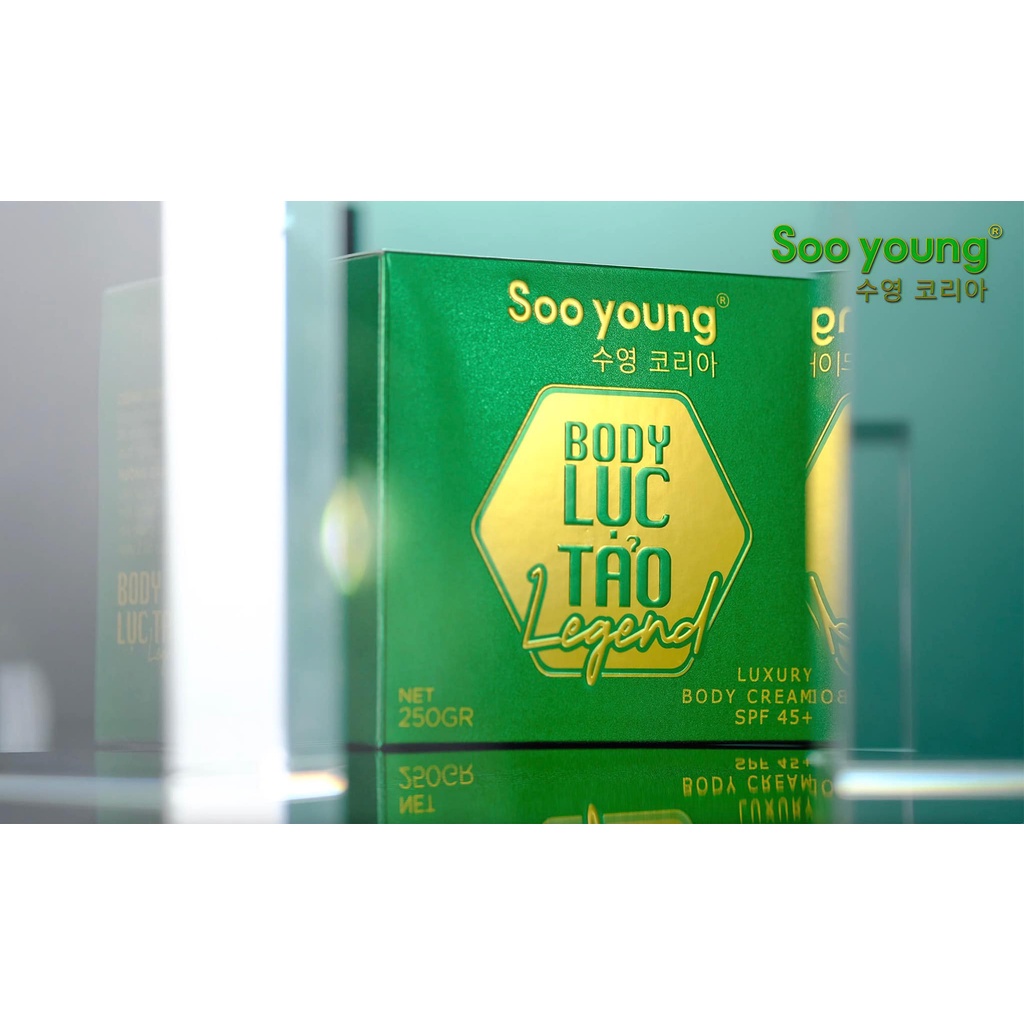 Kem Dưỡng Da Body Lục Tảo Soo Young Legend 250Gram - Chính Hãng 100%