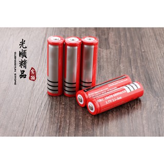 PIN sạc 6800 mAh 18650 BRC pin sạc 3.7v đỏ  pin lithium -9009