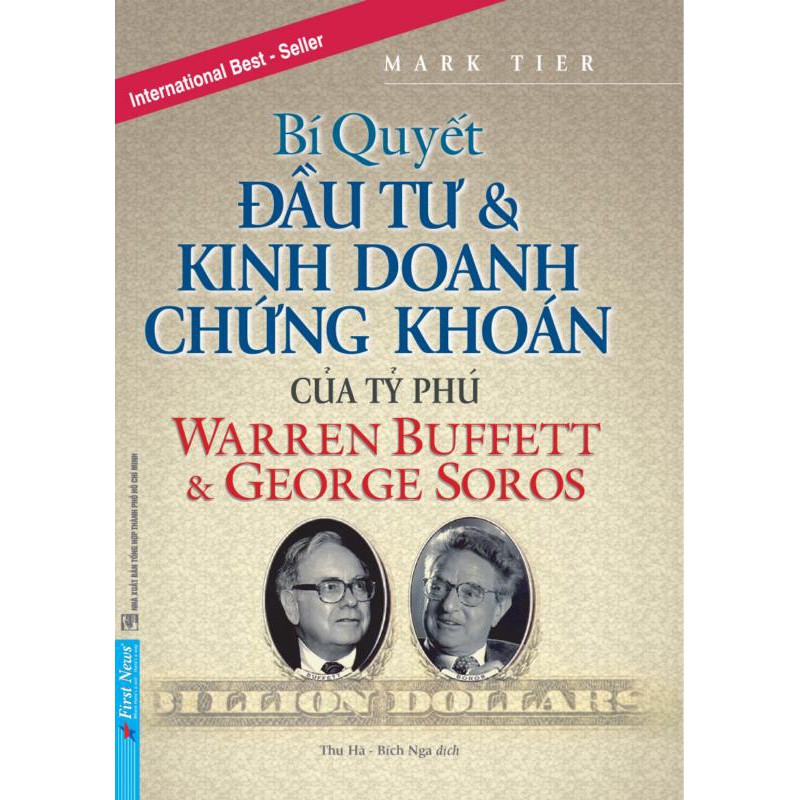 Sách - Combo Bí Quyết Warren Buffett (53856) + Bí Quyết Đầu Tư & Kinh Doanh Chứng Khoán (53436) - First News