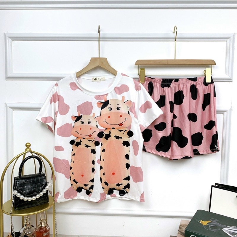 Set bộ 3D bò sữa