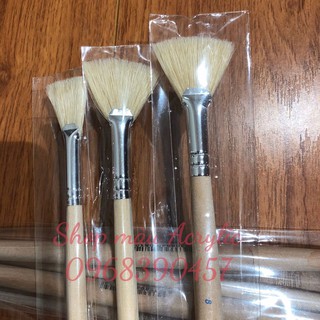 Cọ quạt vẽ tranh - Cọ quạt Skylist