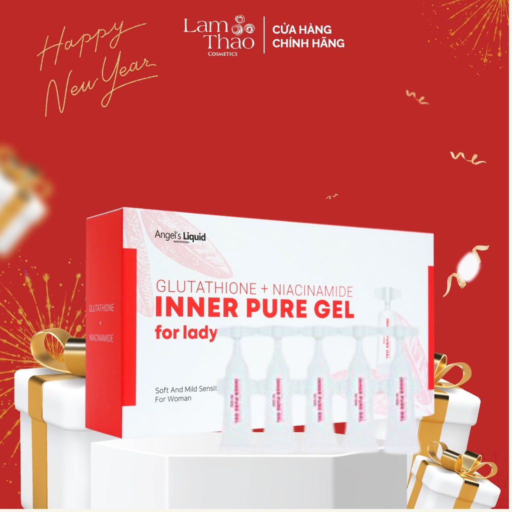 Tinh Chất Làm Hồng Và Se Khít Vùng Kín Angel's Liquid Glutathione + Niacinamide Inner Pure Gel