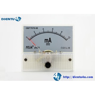 Ampe kế kim dc 85c1 10ma