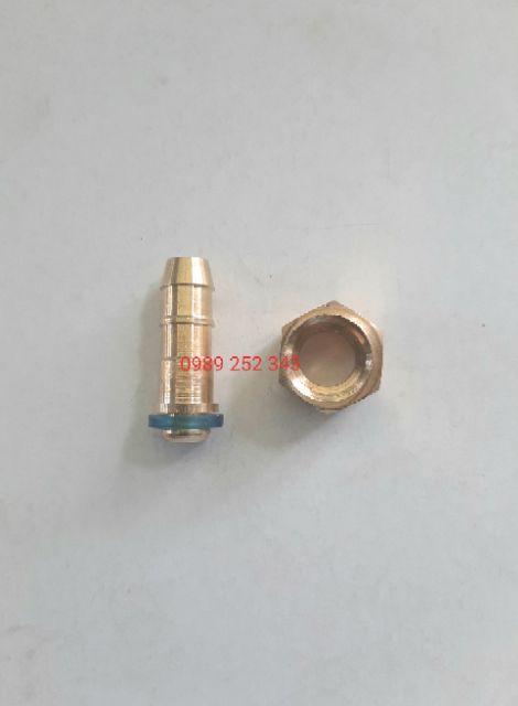 Đầu nối đuôi chuột sống ĐC 8mm Ren tán 13mm