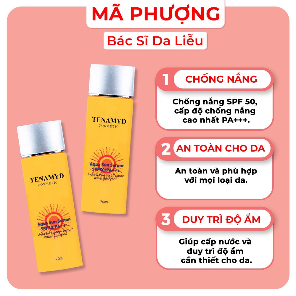 [CHÍNH HÃNG] Kem chống nắng TENAMYD SPF50/PA+++