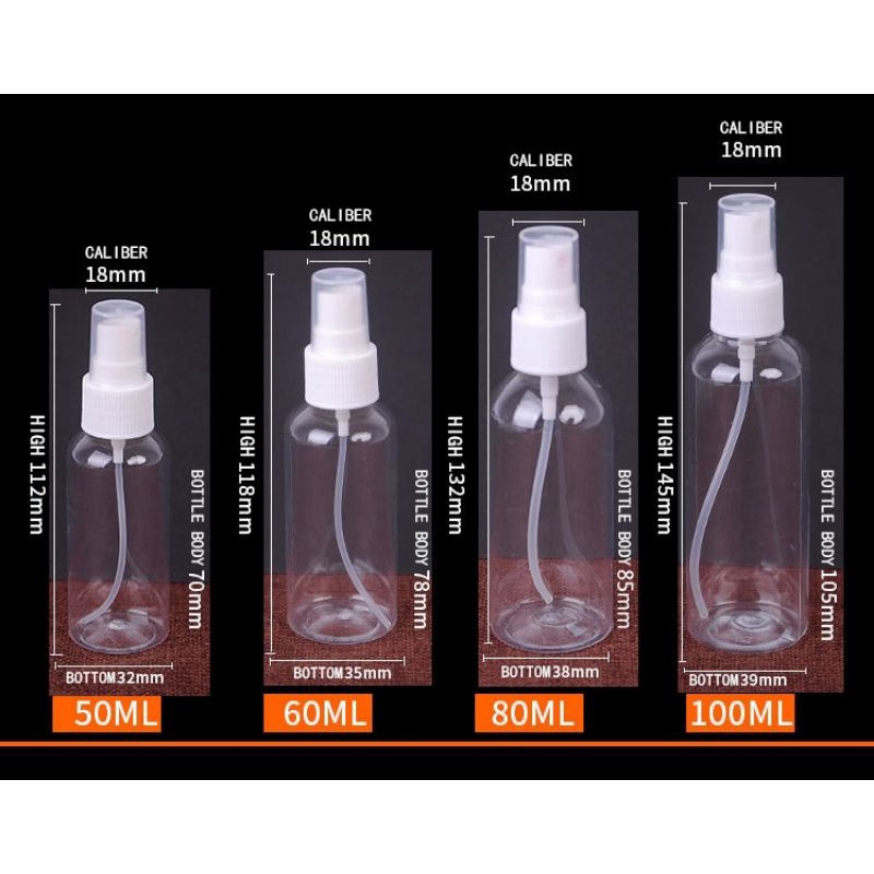 Lọ chiết mĩ phẩm, chiết dầu gội, sữa tắm chai 100ml