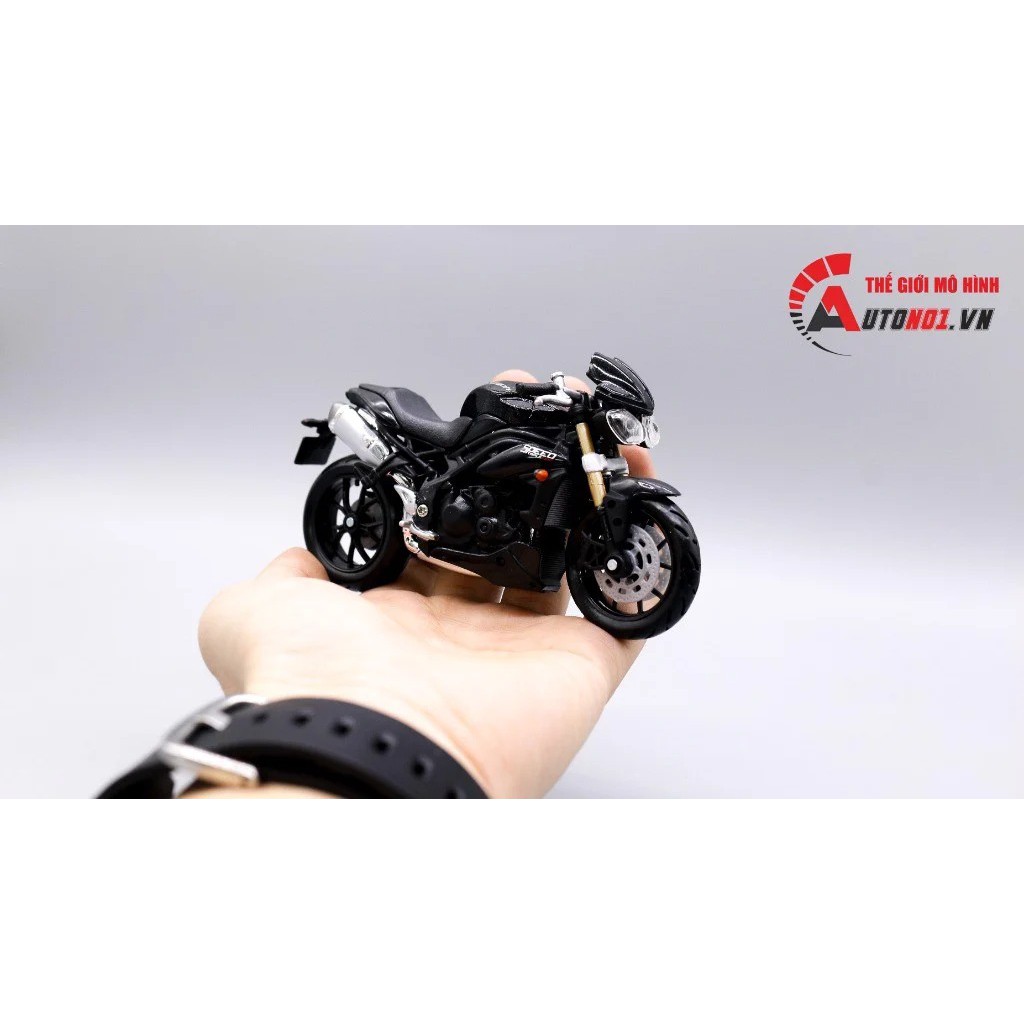 MÔ HÌNH XE TRIUMPH SPEED TRIPLE 2011 1:18 BBURAGO 6169